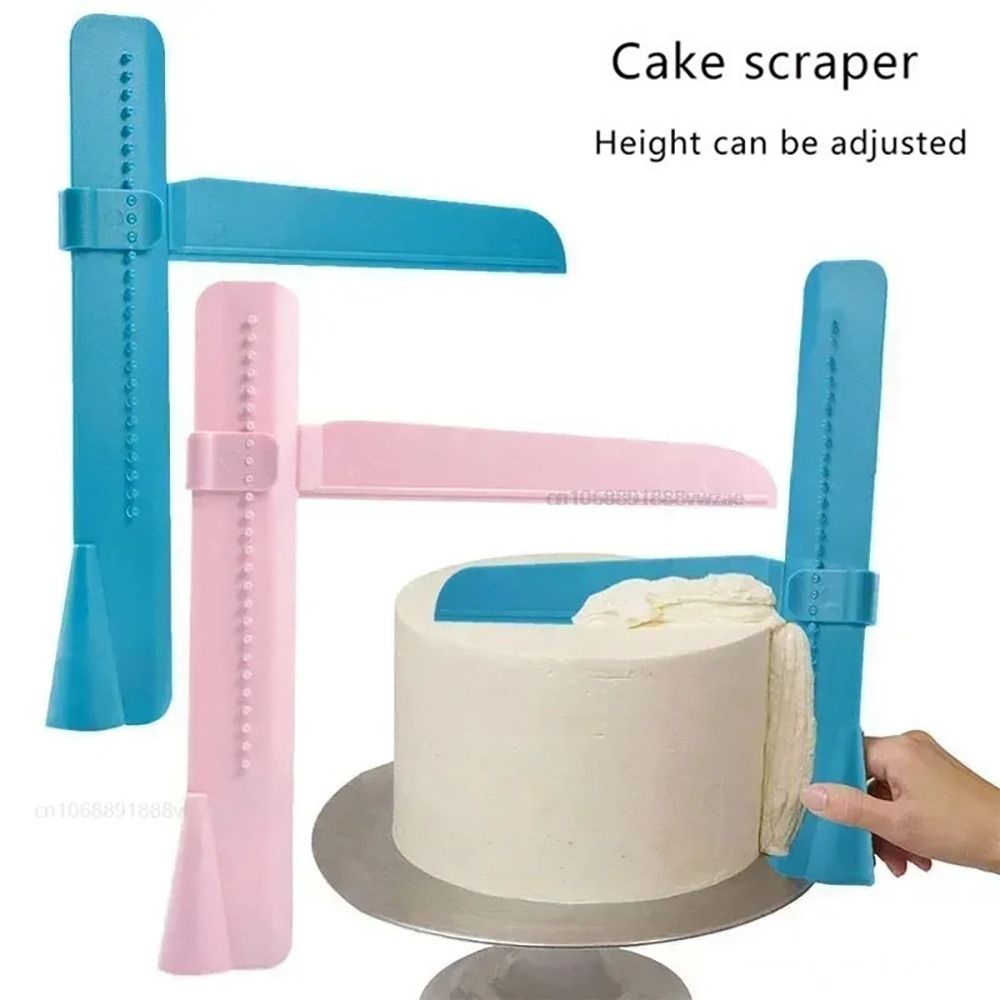 Fondant Smoother Set - Cake Scraper DIY Adjustable Screed Fondant
