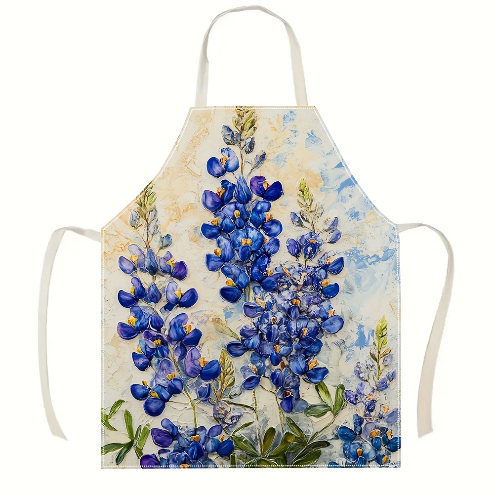 Kitchen Baking Area Ideas - 1pc of a 2D Flat-Bluebonnet Flower