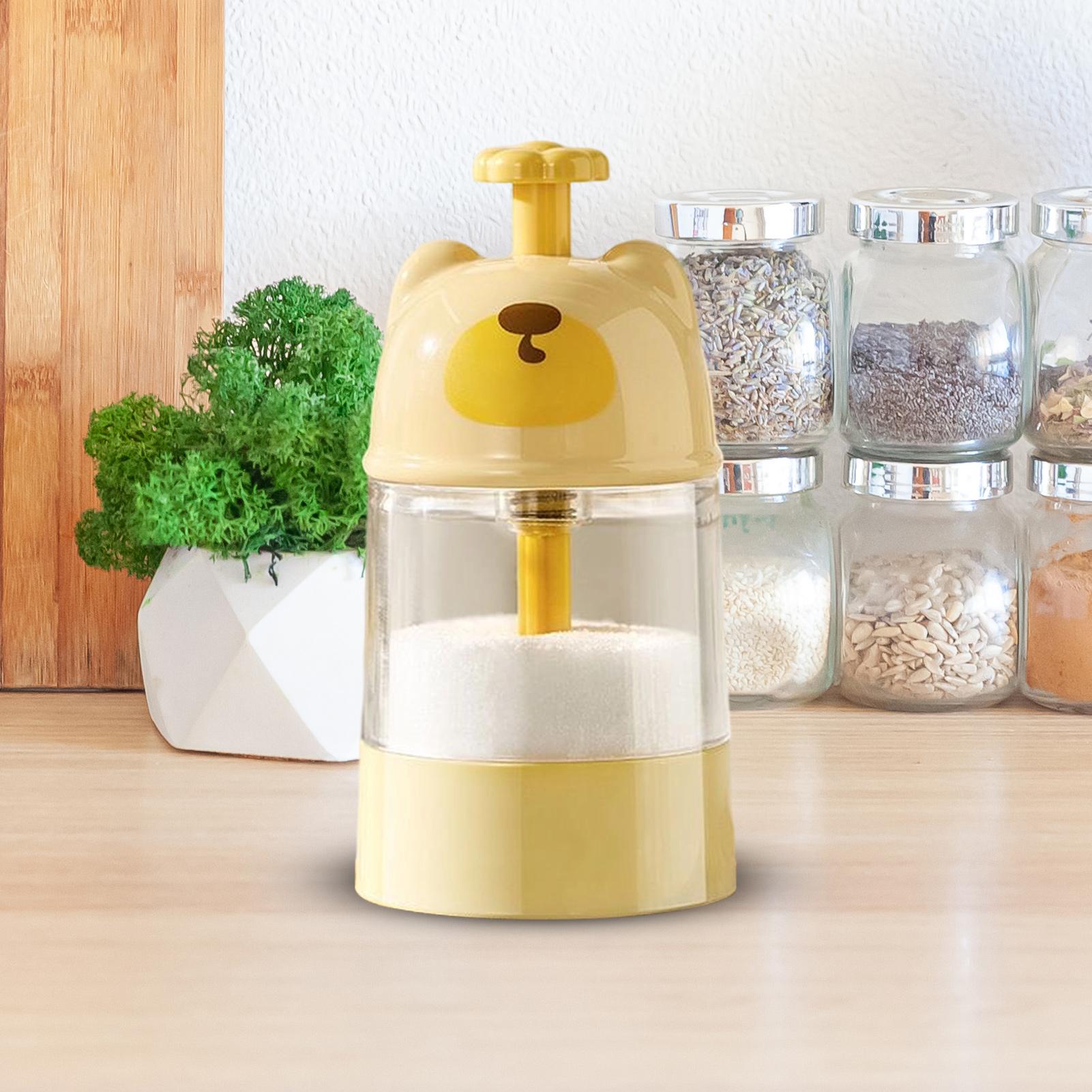 Kitchen Baking Storage Containers - Salt Shaker Precise Quantitative Seasoning Bottle