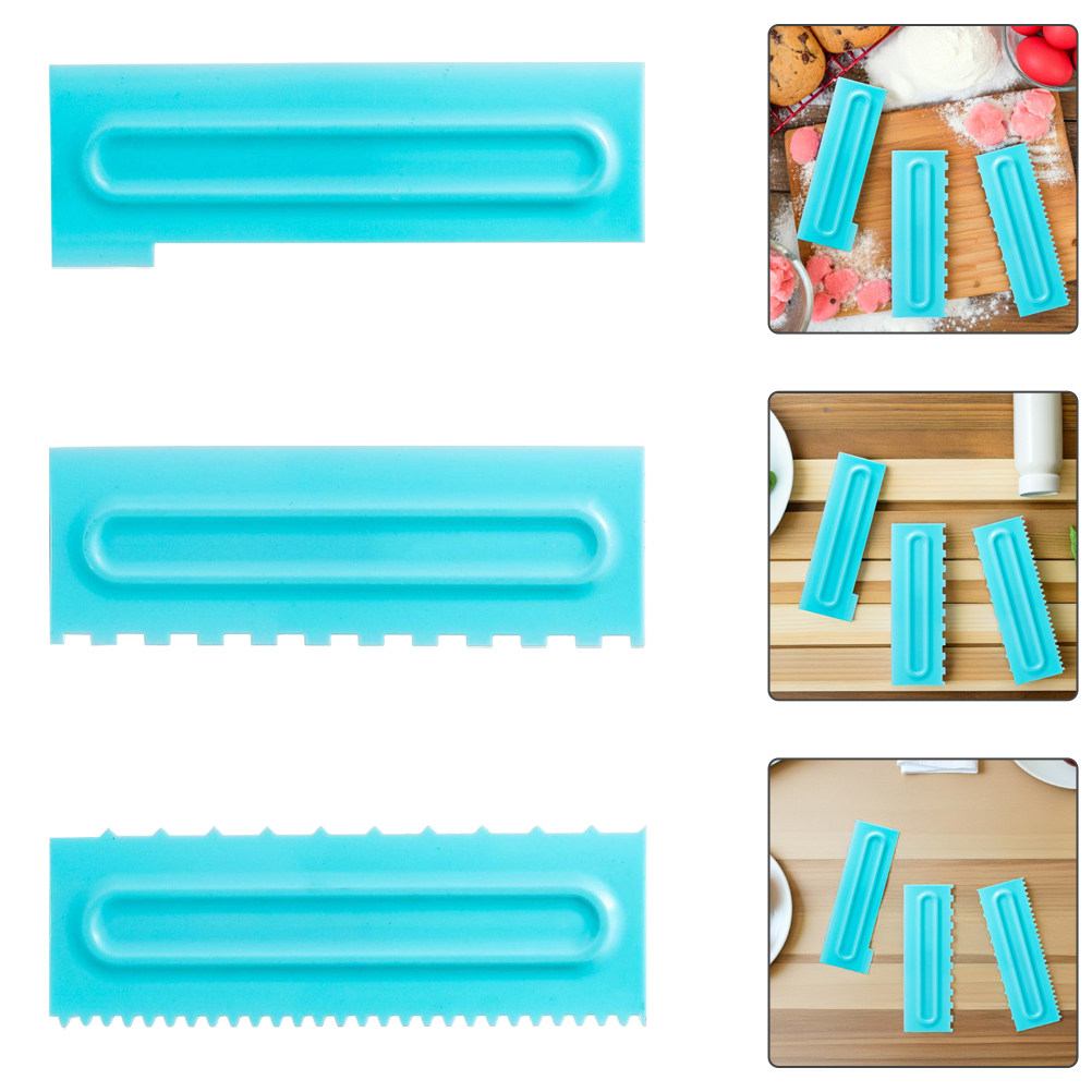 Fondant Smoother Set - 9Pcs Cake Smoother Scraper Set PP