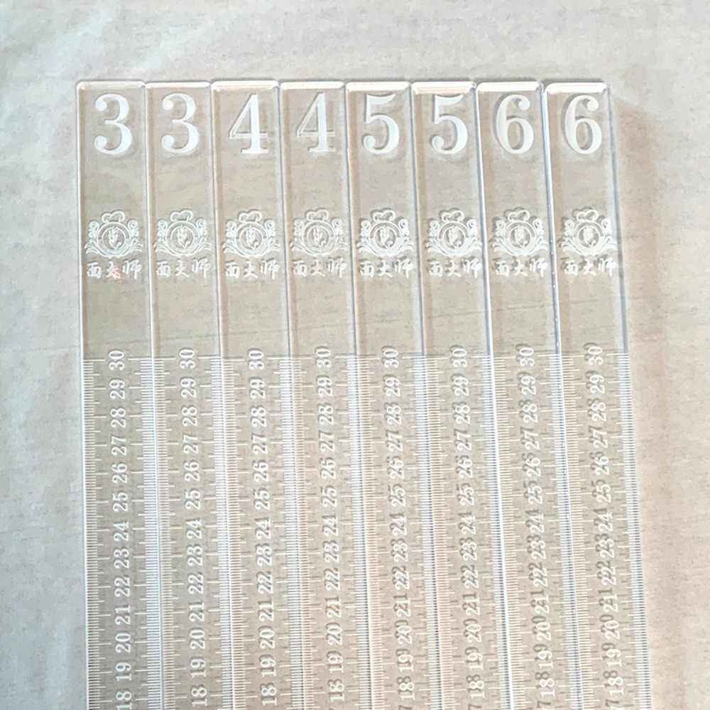 Acrylic Balance Ruler For Bisc – Fondant Smoother Set recenzja i cena