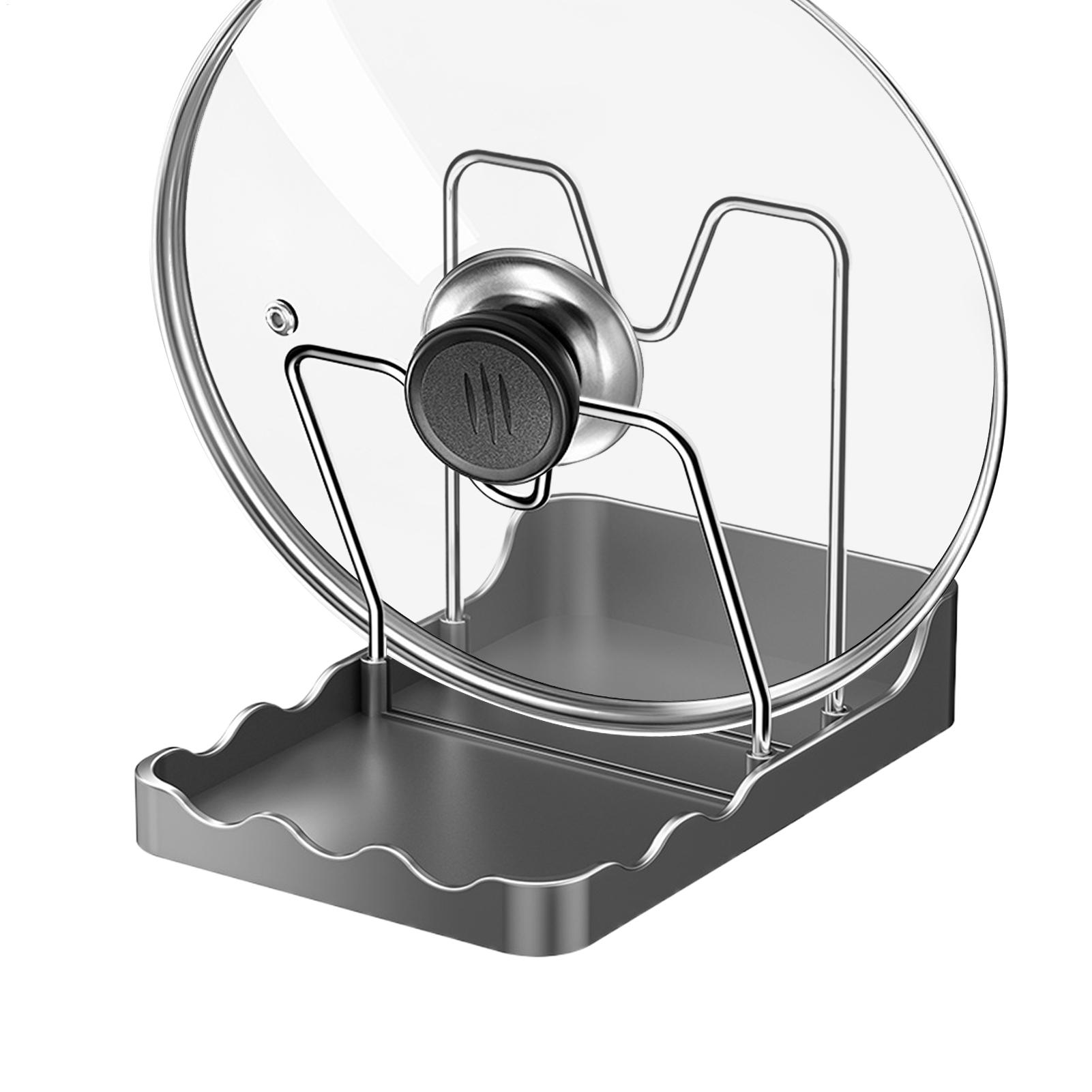 Pot Lid Holder Vertical Spoon  – Kitchen Baking Pantry recenzja i cena