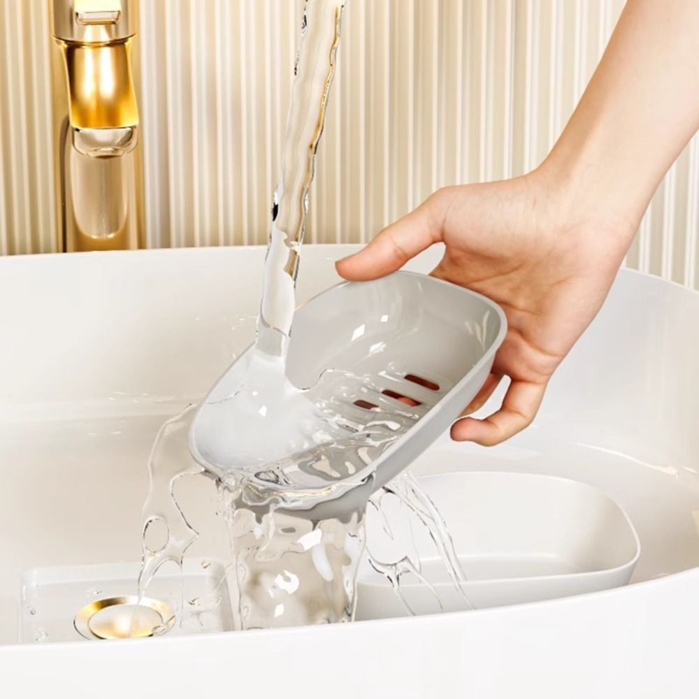 Portable Plastic Soap Dish Non – Kitchen Baking Tray Organizer recenzja i cena