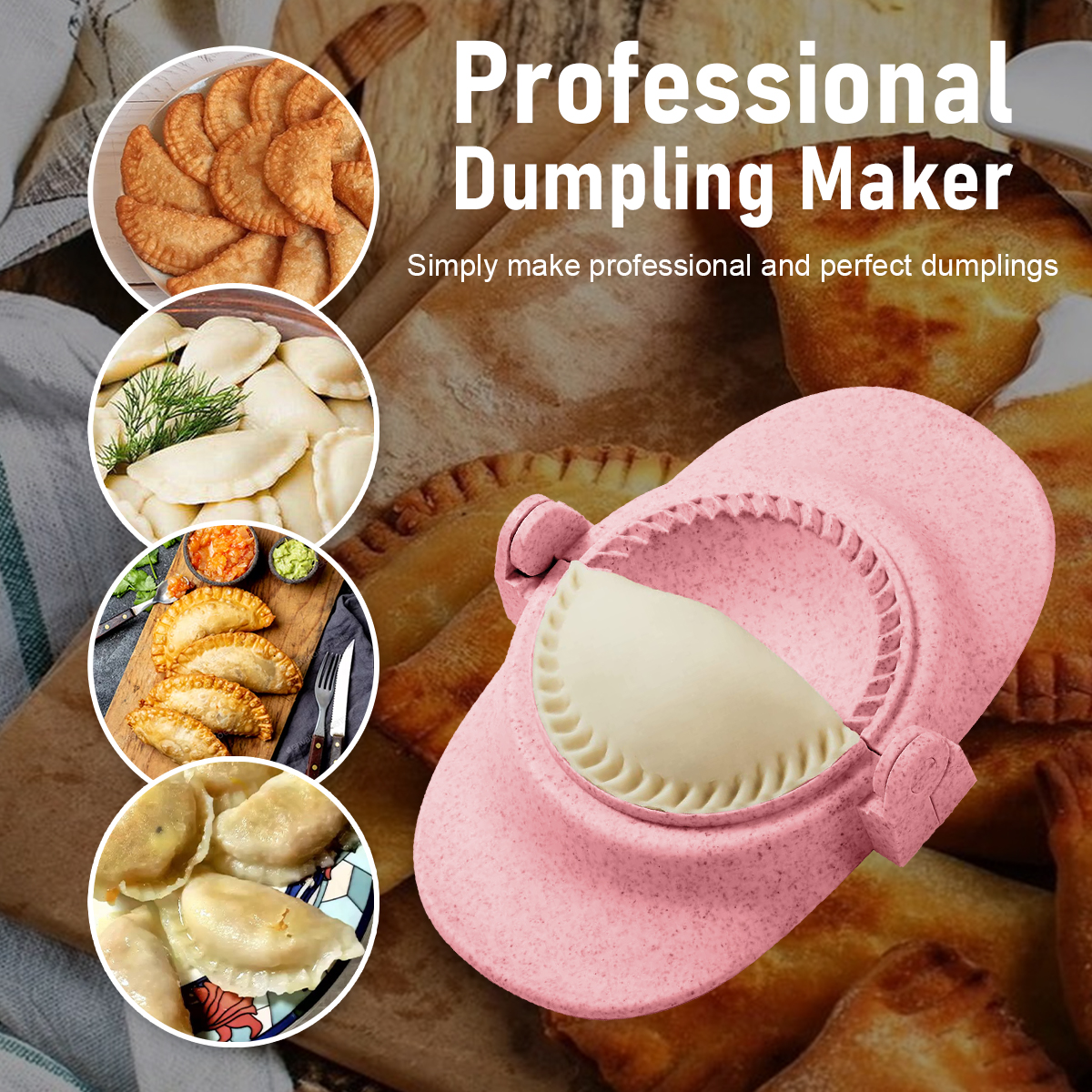 7Pcs Dumpling Maker Reusable D – Kitchen Job recenzja i cena