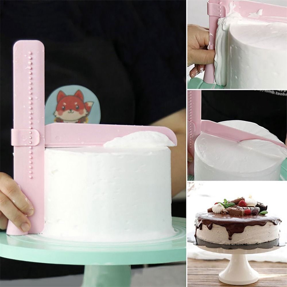 Cake Scraper DIY Adjustable Sc – Fondant Smoother Set recenzja i cena