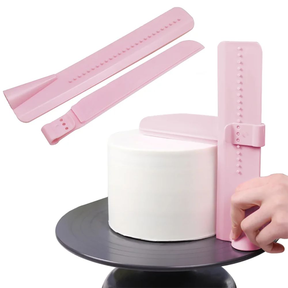 Cake Scraper DIY Adjustable Sc – Fondant Smoother Set recenzja i cena