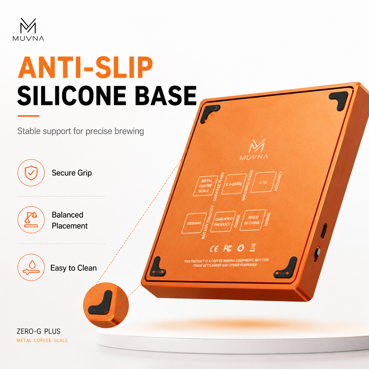 MUVNA Coffee Scale Espresso Sc – Kitchen Scale Precise recenzja i cena