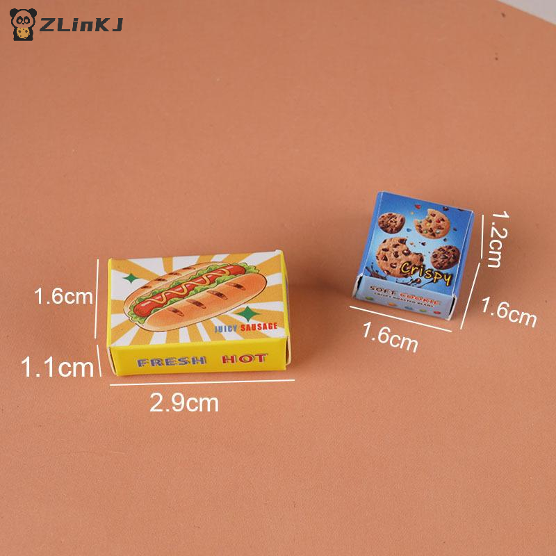 ▶5 Sets Miniature Fast Food Pa – Miniature Baking Kitchen recenzja i cena