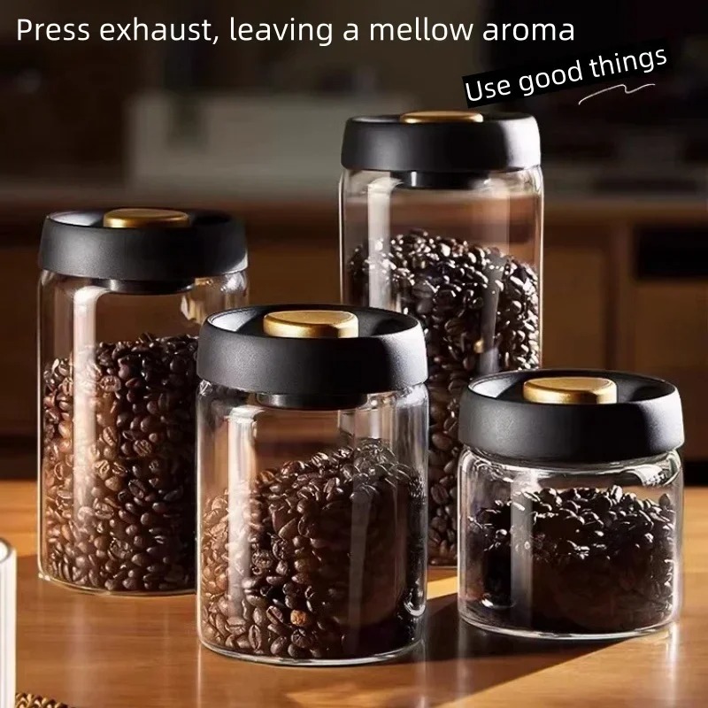 Manual Vacuum Sealed Coffee Ja – Kitchen Job recenzja i cena