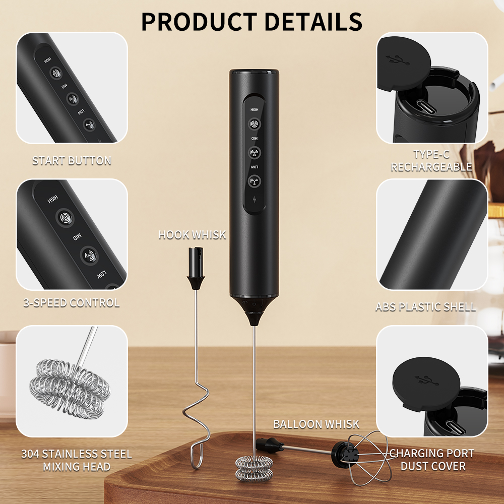3 in 1 Electric Handheld Milk  – Miniature Baking Kitchen recenzja i cena