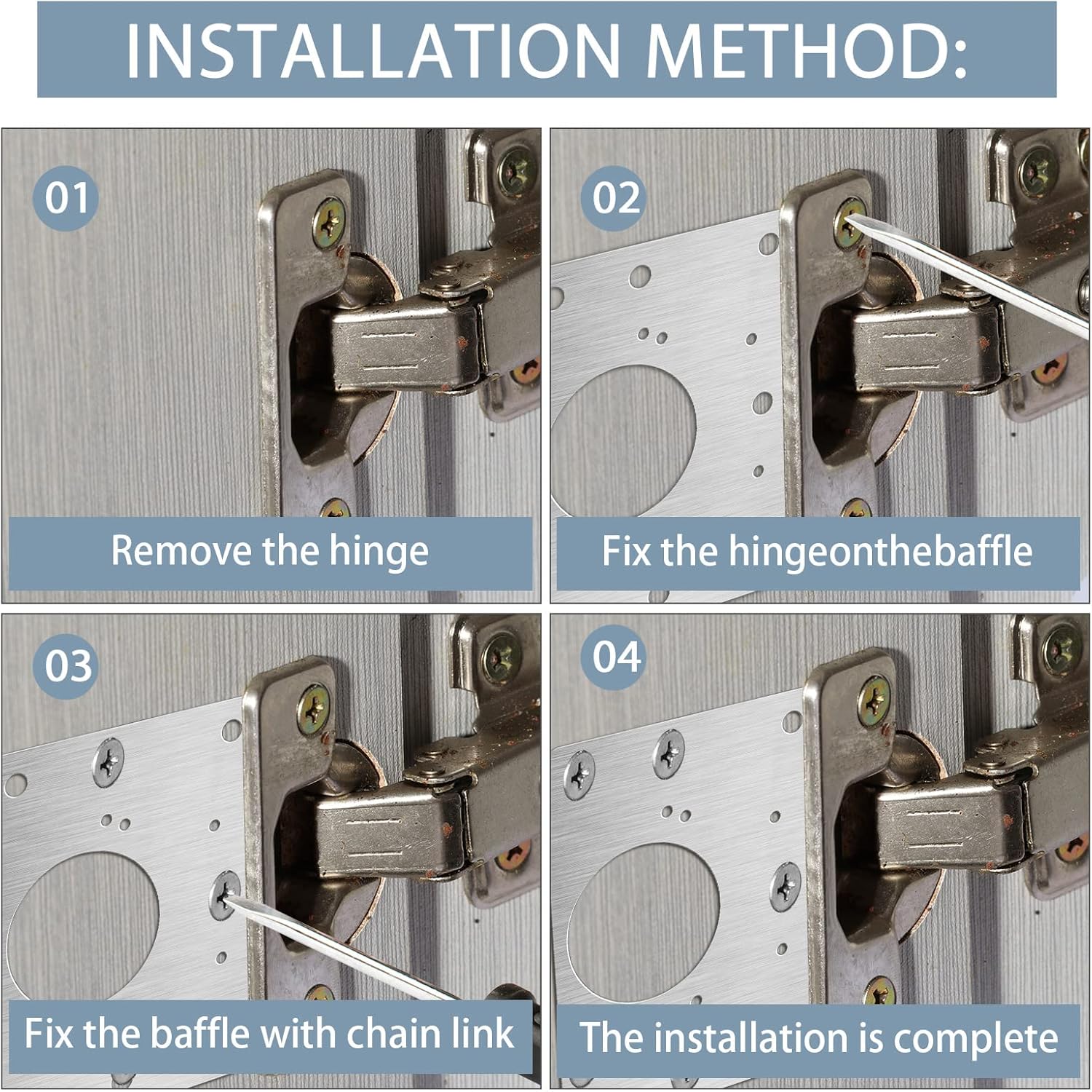 Cabinet Hinge Repair Plate Kit – Kitchen Baking Cabinet recenzja i cena