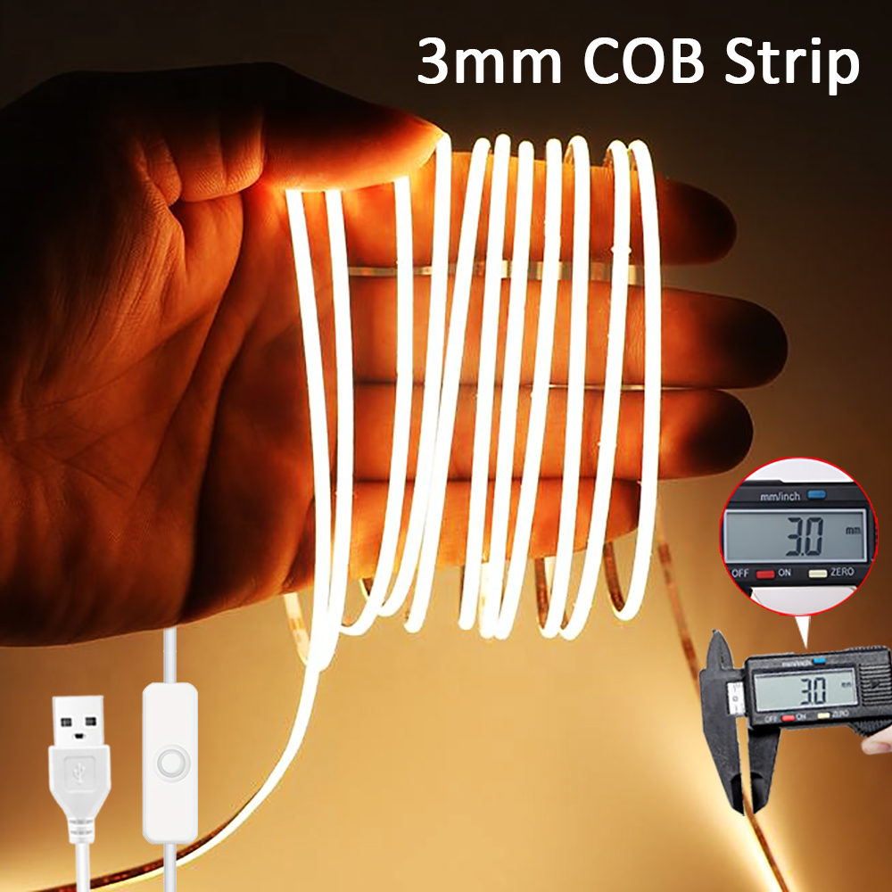 3mm Ultra Thin Led COB Strip U – Kitchen Baking Cabinet recenzja i cena