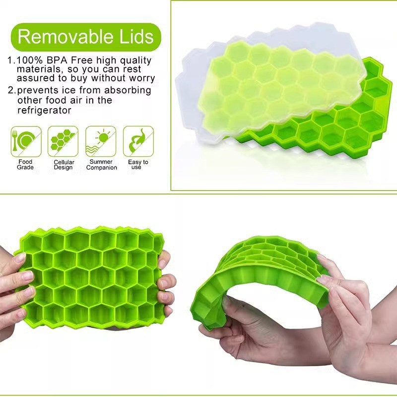 37 Grids Silicone Ice Grid Bal – Kitchen Baking Tray Organizer recenzja i cena