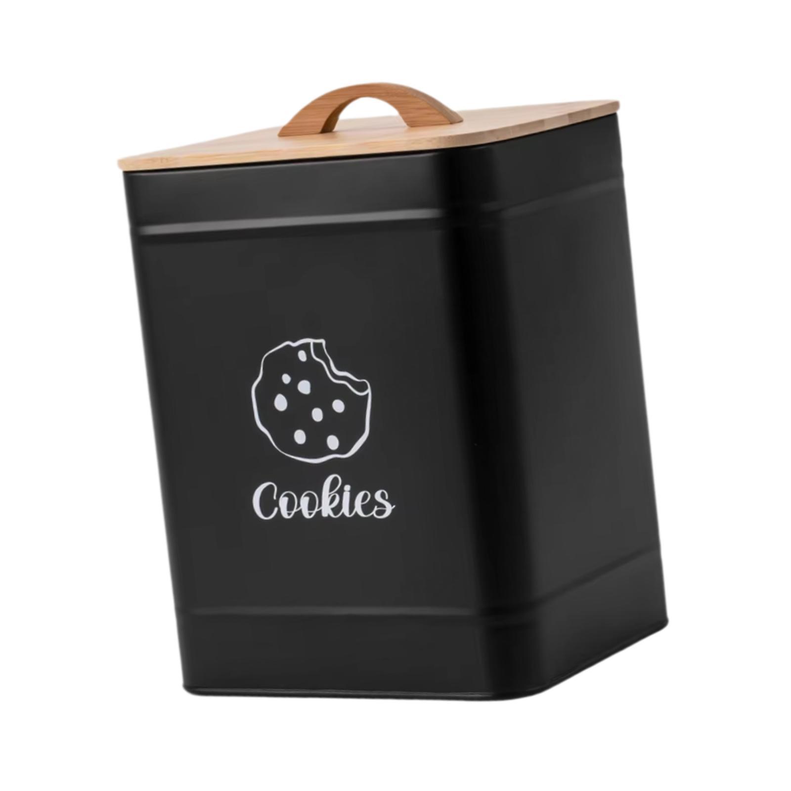 Cookie Jar Storage Tin Kitchen – Kitchen Baking Counter recenzja i cena