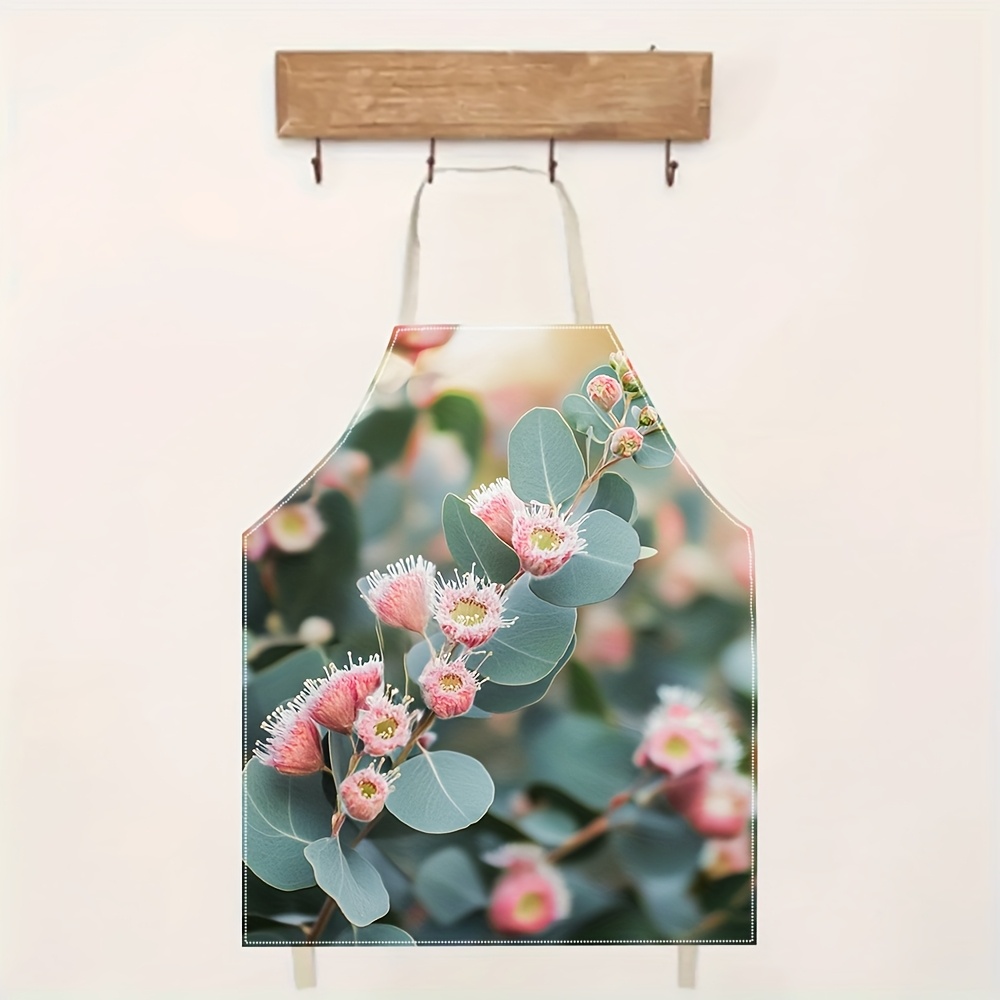 1pc Linen Apron Eucalyptus Flo – Kitchen Baking Area Ideas recenzja i cena