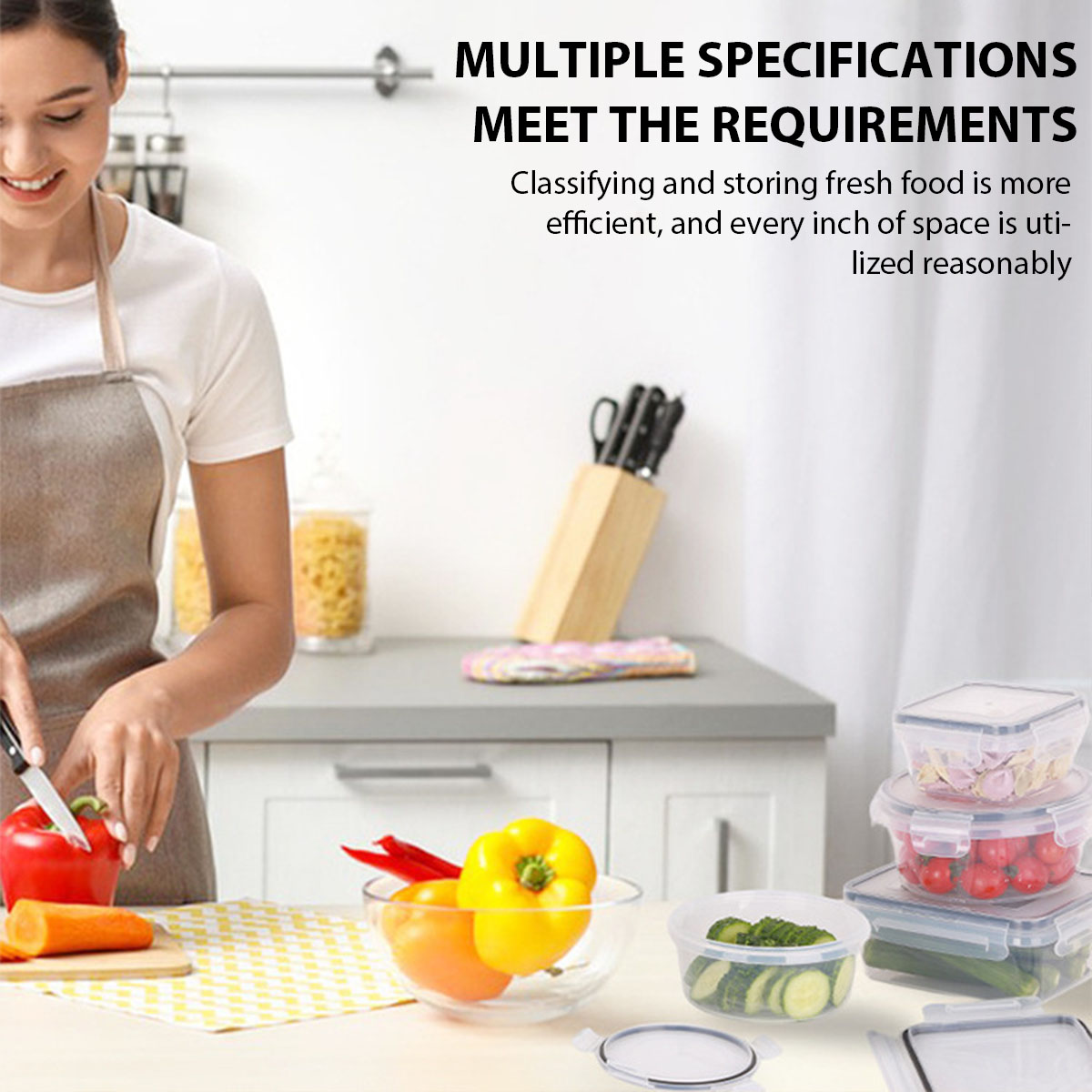 24Pcs/set Food Storage Box Set – Kitchen Baking Tray Organizer recenzja i cena