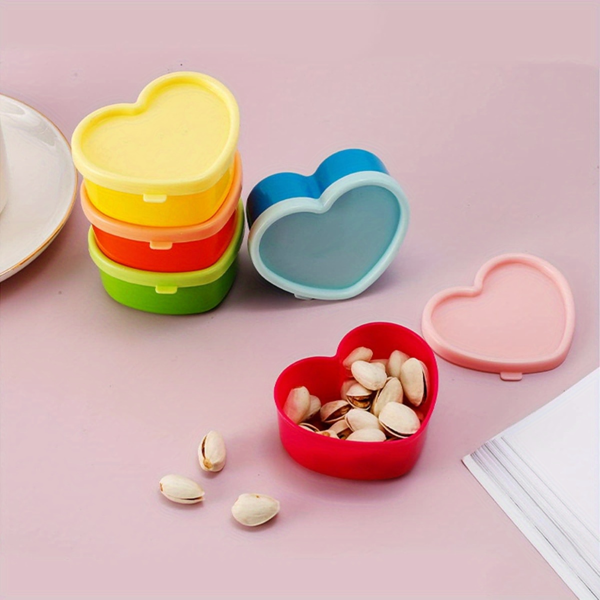 5PCS Mini Lunch Box Condiment  – Kitchen Baking Tray Organizer recenzja i cena