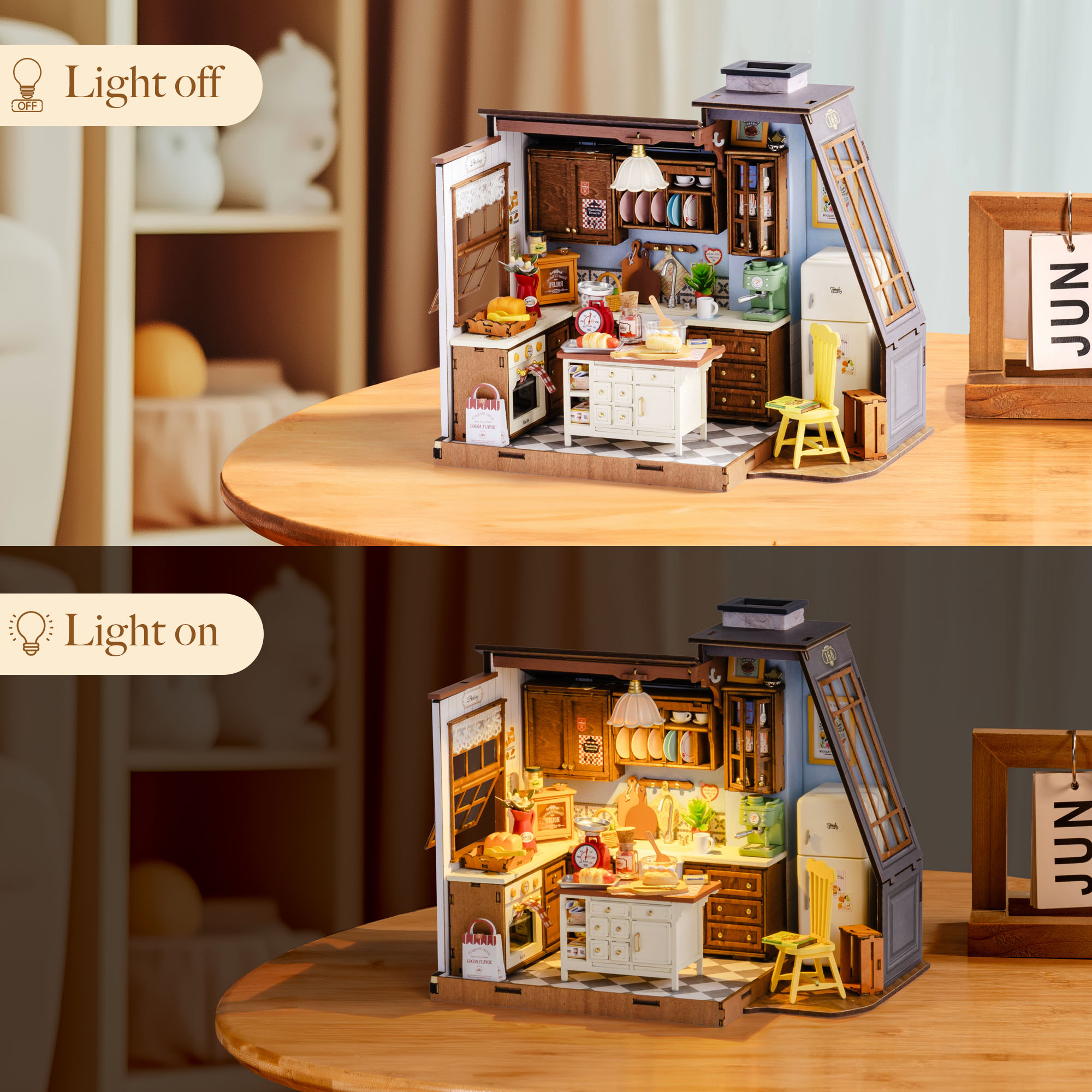 Rolife DIY Miniature House Kit – Homely Baking Kitchen Rolife recenzja i cena