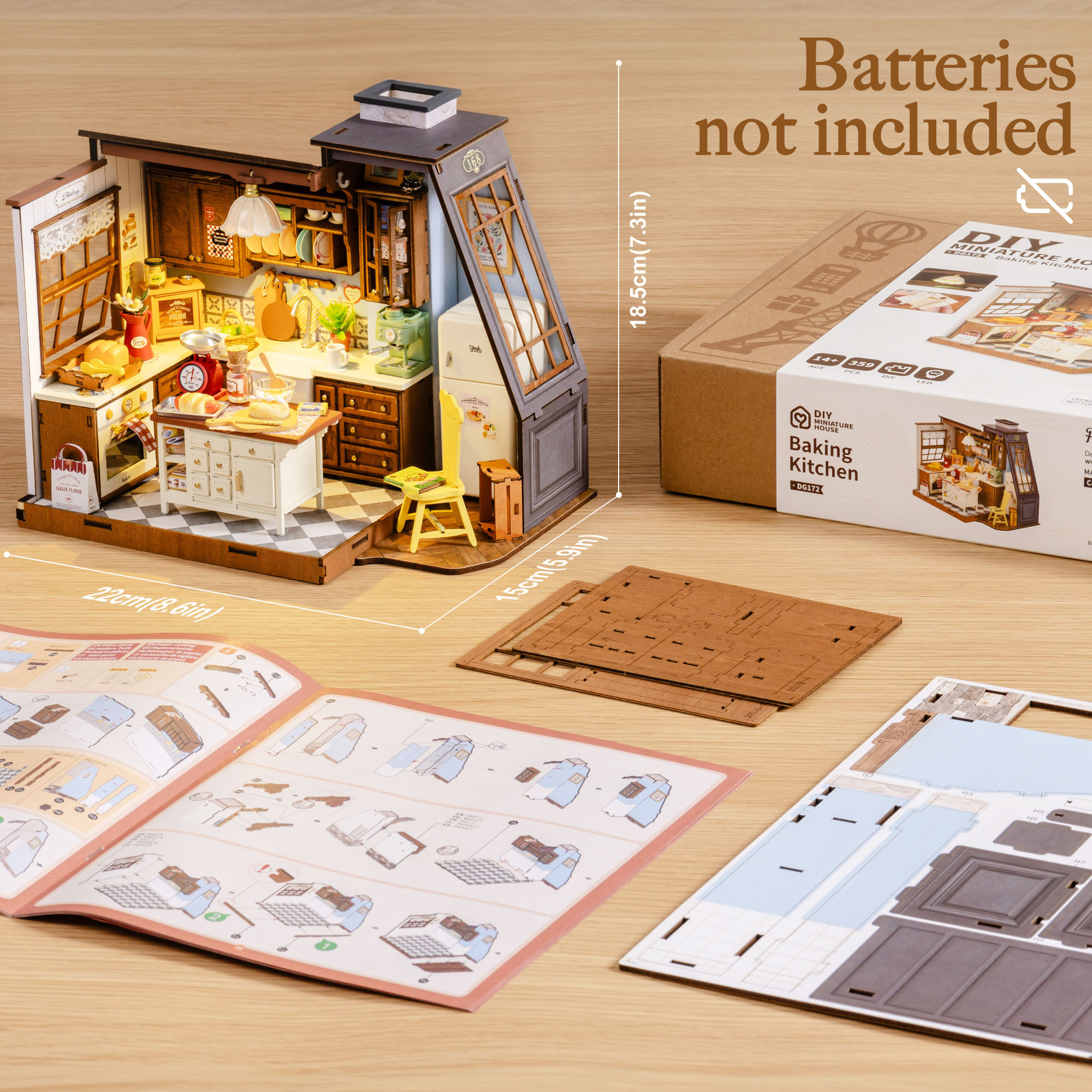 Rolife DIY Miniature House Kit – Homely Baking Kitchen Rolife recenzja i cena