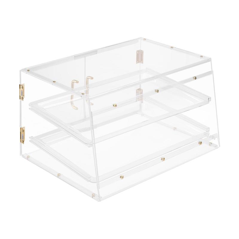 Bakery Display Case, 2-Tier Co – Kitchen Baking Cabinet recenzja i cena