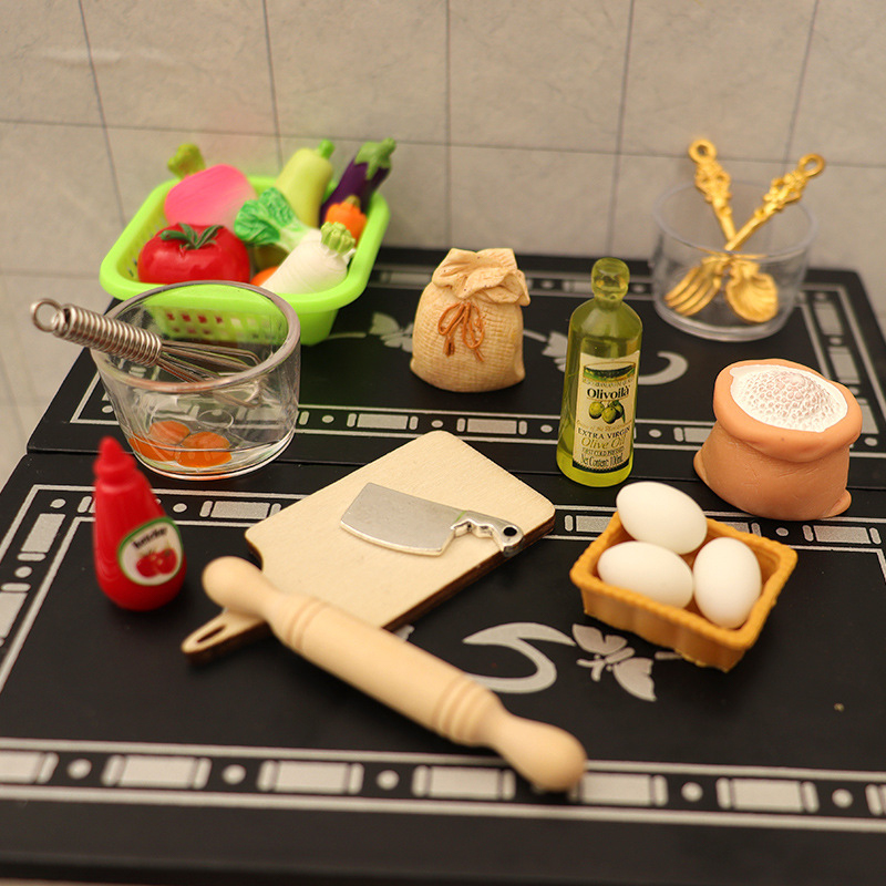 1/12 Dollhouse Miniature Kitch – Miniature Baking Kitchen recenzja i cena