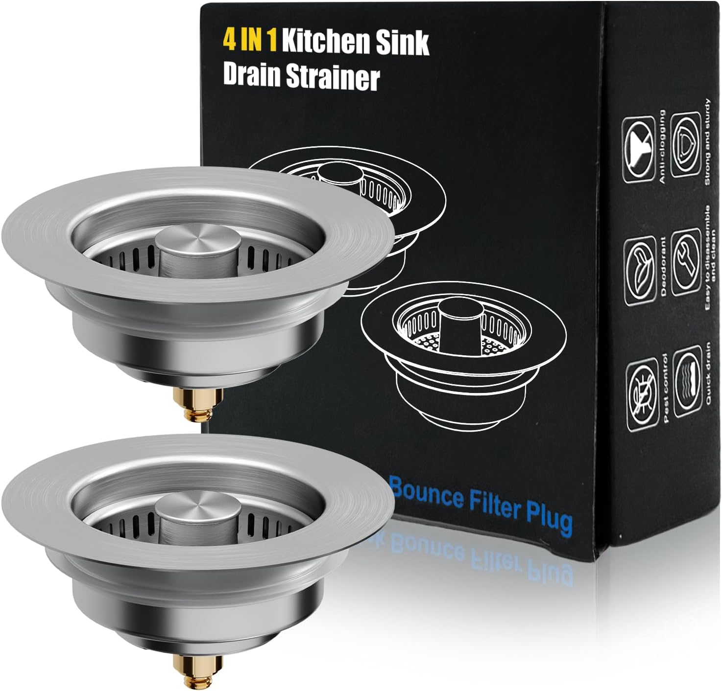 Kitchen Sink Drain Strainer, 4 – Kitchen Up recenzja i cena