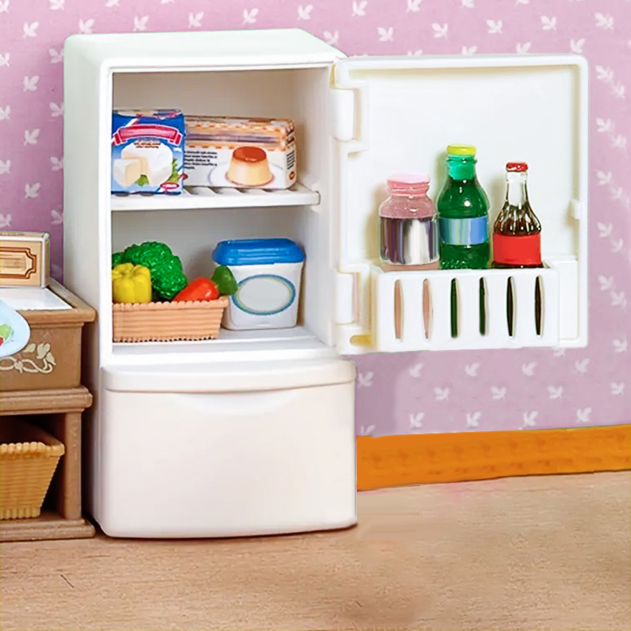 Dollhouse Miniature Refrigerat – Miniature Baking Kitchen recenzja i cena