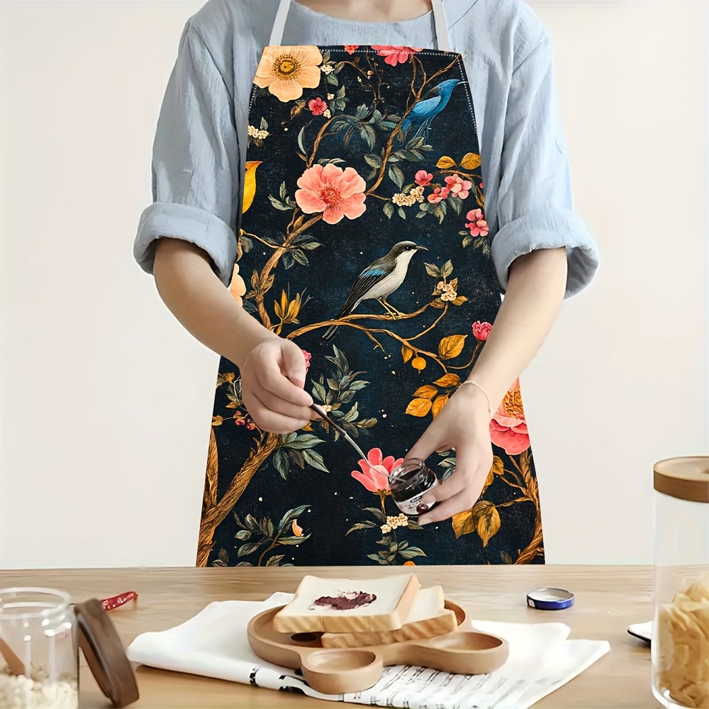 1pc, Vintage Floral Bird Print – Kitchen Baking Area Ideas recenzja i cena