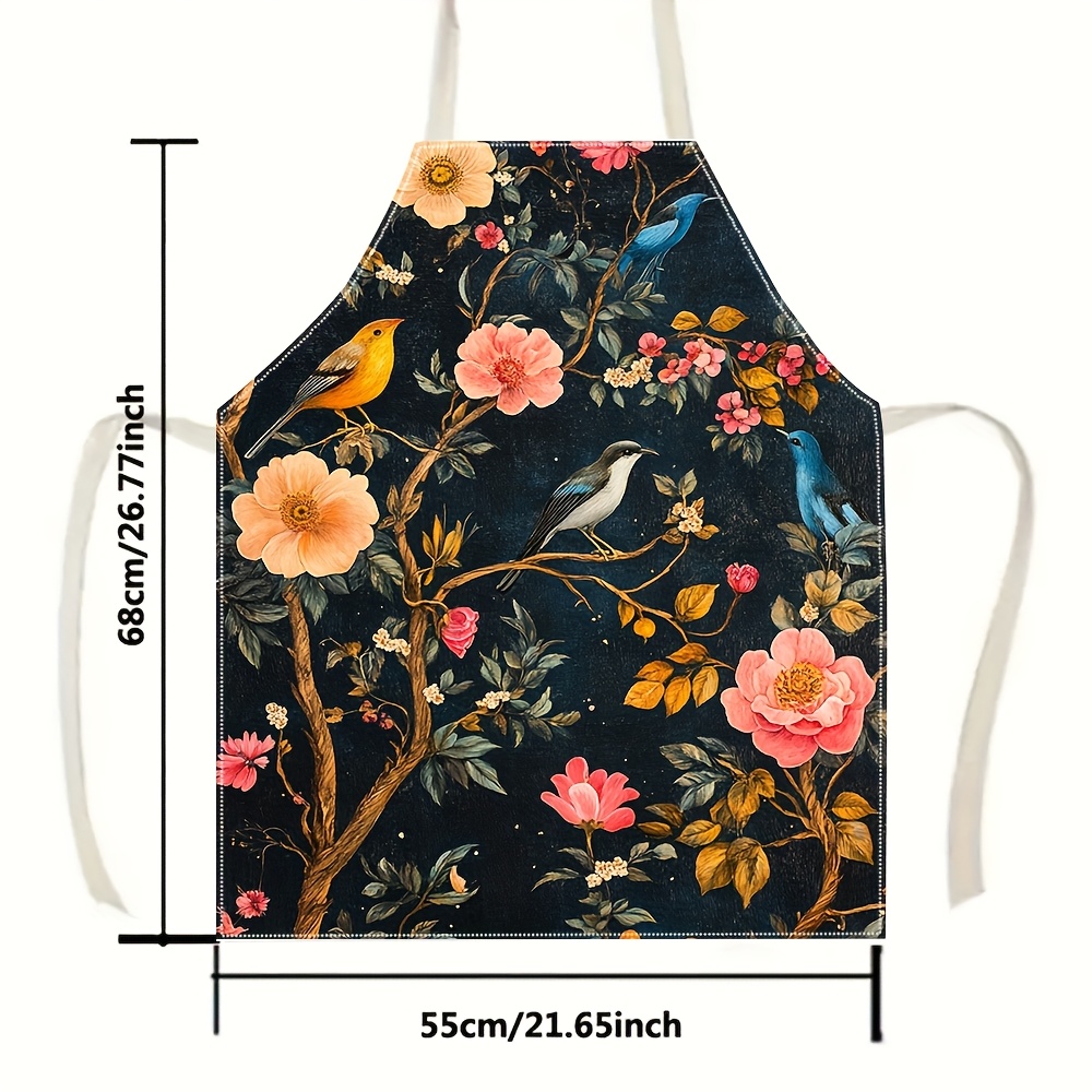 1pc, Vintage Floral Bird Print – Kitchen Baking Area Ideas recenzja i cena