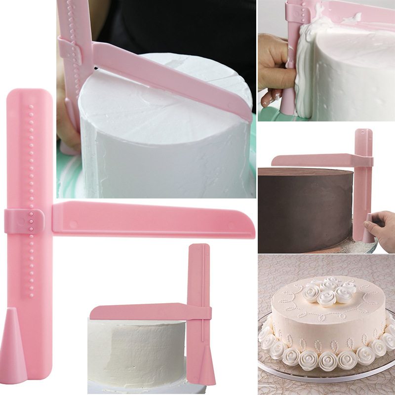 Cake Scraper Smoother Adjustab – Fondant Smoother Set recenzja i cena