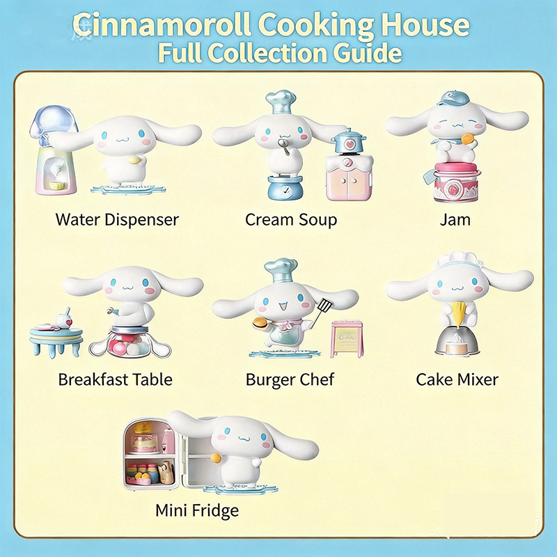 Official Licensed Sanrio Cinna – Miniature Baking Kitchen recenzja i cena