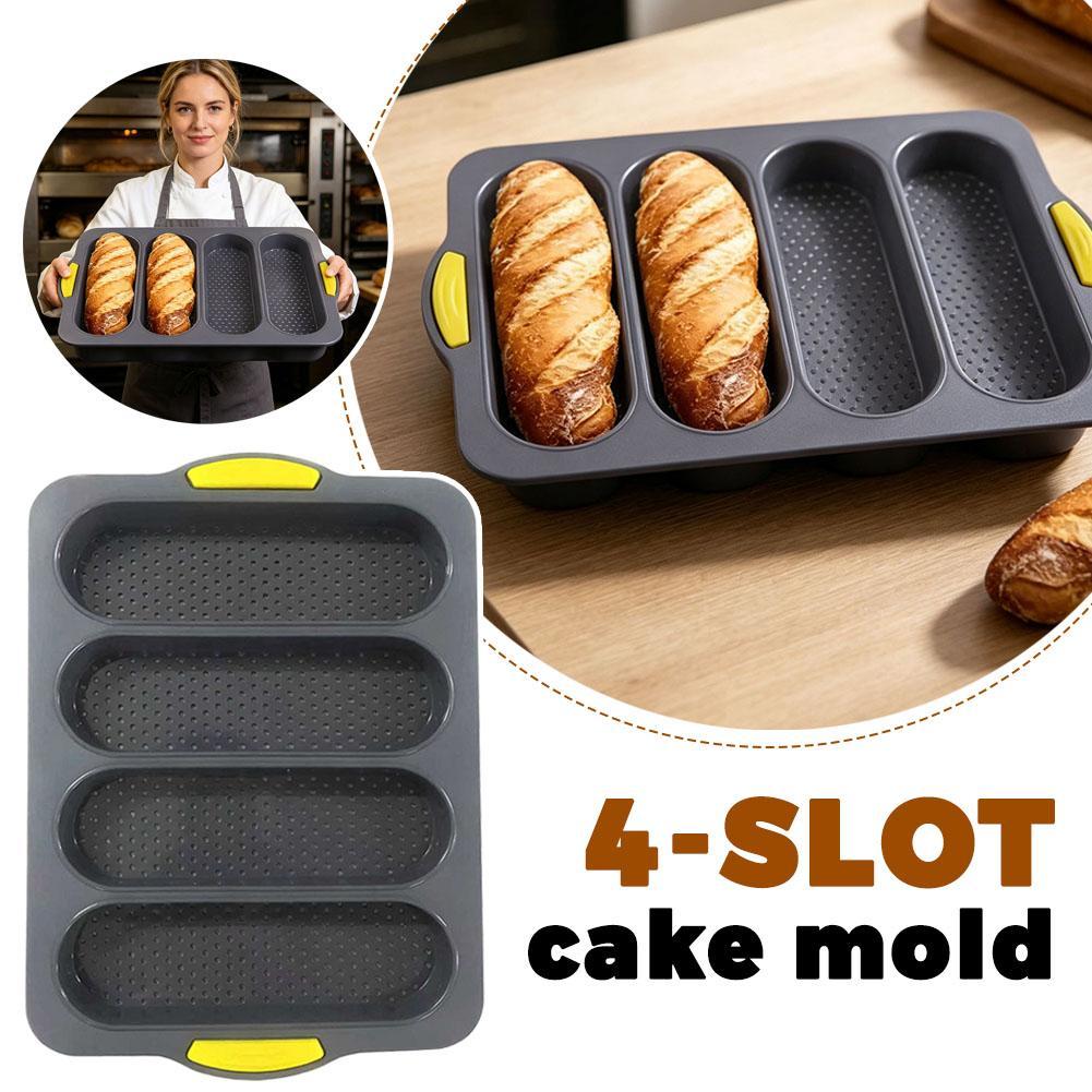 4-cavity Silicone Bread Loaf P – Kitchen Baking Ware recenzja i cena
