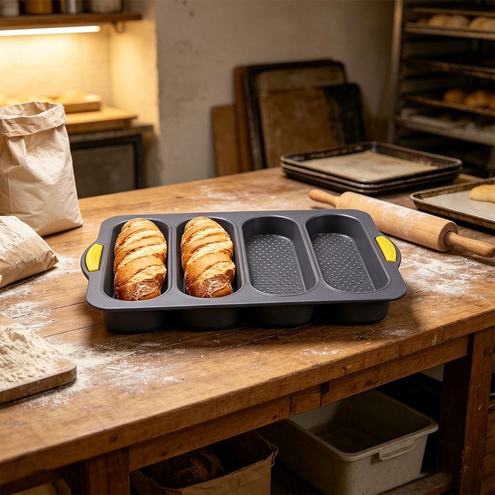 4-cavity Silicone Bread Loaf P – Kitchen Baking Ware recenzja i cena