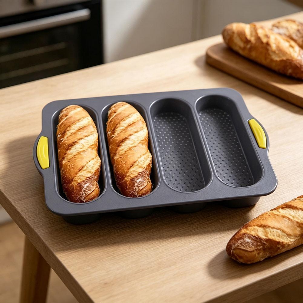 4-cavity Silicone Bread Loaf P – Kitchen Baking Ware recenzja i cena