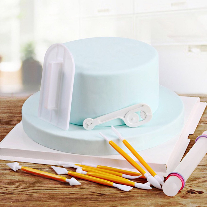 11pcs/set Baking Tools Cake Sc – Fondant Smoother Set recenzja i cena