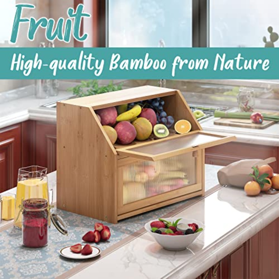 Bread Box for Kitchen Counter  – Kitchen Baking Counter recenzja i cena