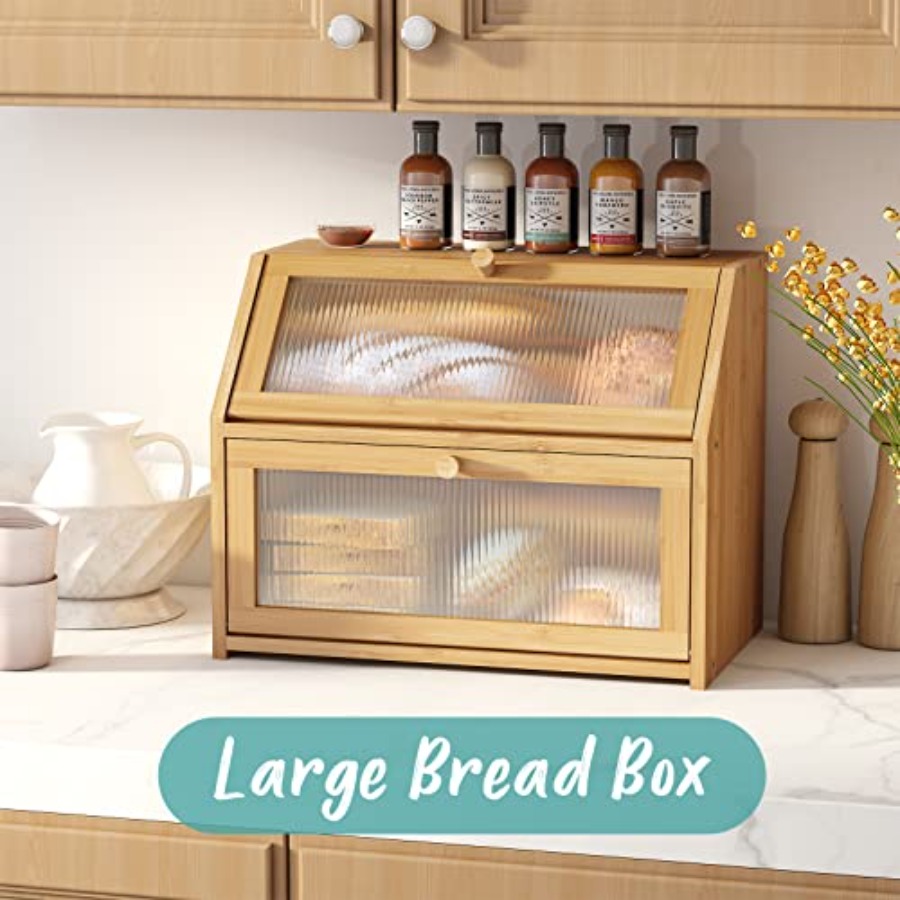 Bread Box for Kitchen Counter  – Kitchen Baking Counter recenzja i cena