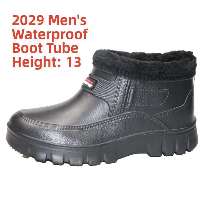 Men's Winter Snow Boots Waterp – Kitchen Job recenzja i cena
