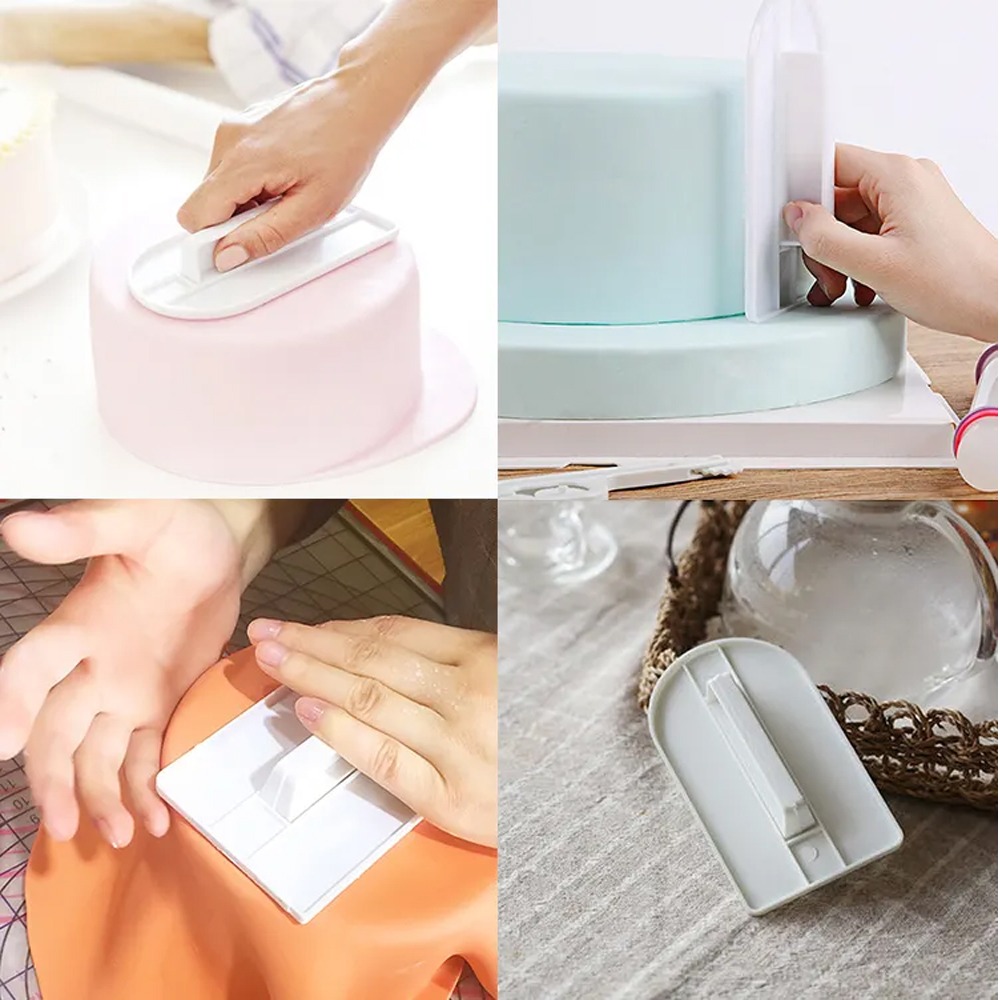 Plastic Cake Smoother DIY Fond – Fondant Smoother Set recenzja i cena