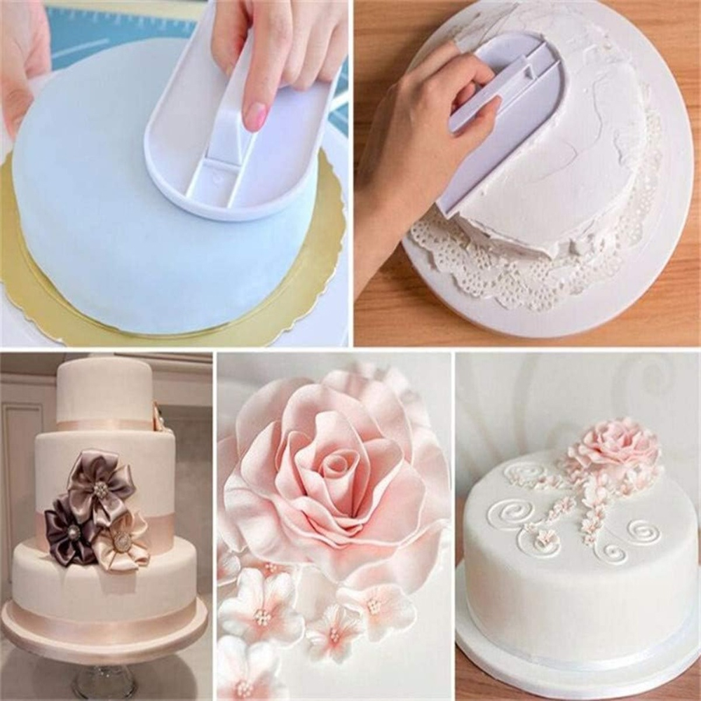 Plastic Cake Smoother DIY Fond – Fondant Smoother Set recenzja i cena