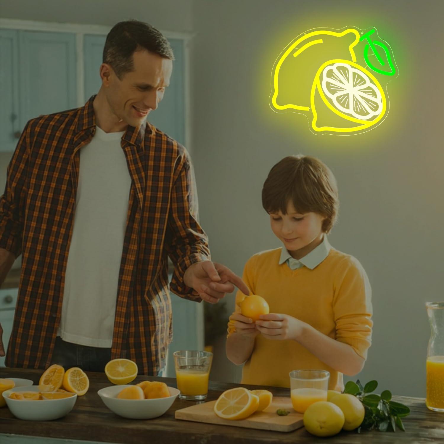 Lemon Neon Sign Dimmable LED L – Kitchen Up recenzja i cena
