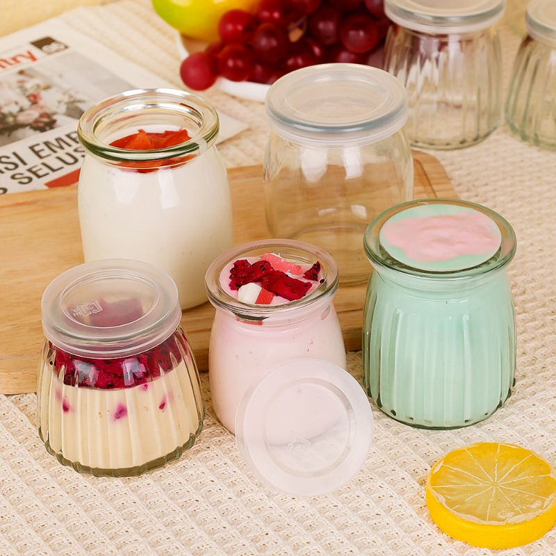 100/150/200ML Glass Yogurt Jar – Kitchen Baking Storage Containers recenzja i cena