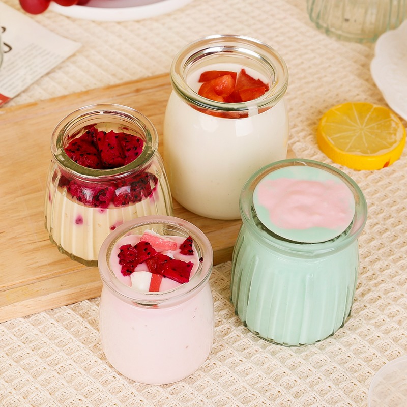 100/150/200ML Glass Yogurt Jar – Kitchen Baking Storage Containers recenzja i cena