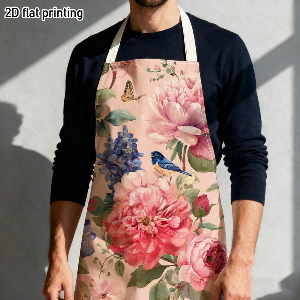 1pc Beautiful Floral Bird Apro – Kitchen Baking Area Ideas recenzja i cena
