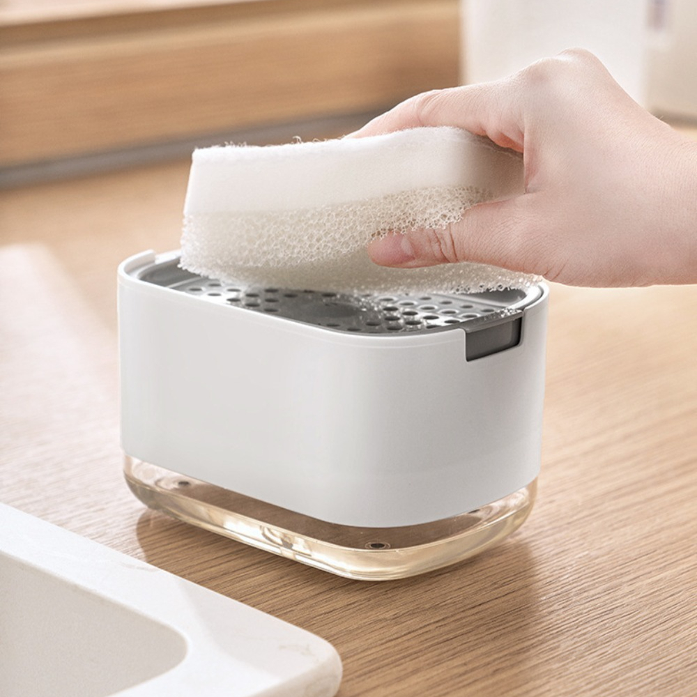 Manually Press The Soap Dispen – Kitchen Baking Tray Organizer recenzja i cena