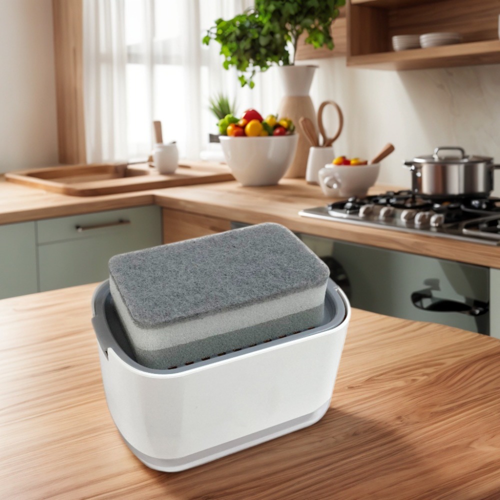 Manually Press The Soap Dispen – Kitchen Baking Tray Organizer recenzja i cena