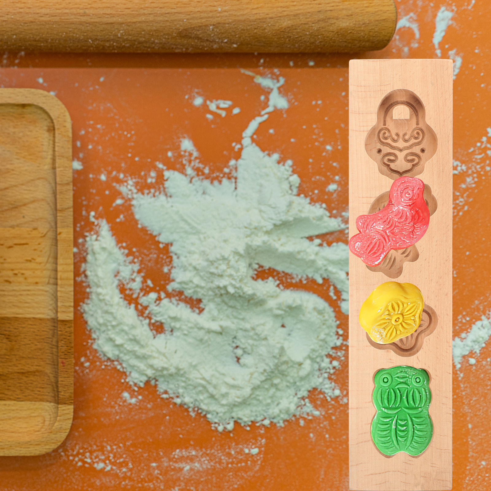Festival Mooncake Mold Traditi – Kitchen Baking Area Ideas recenzja i cena