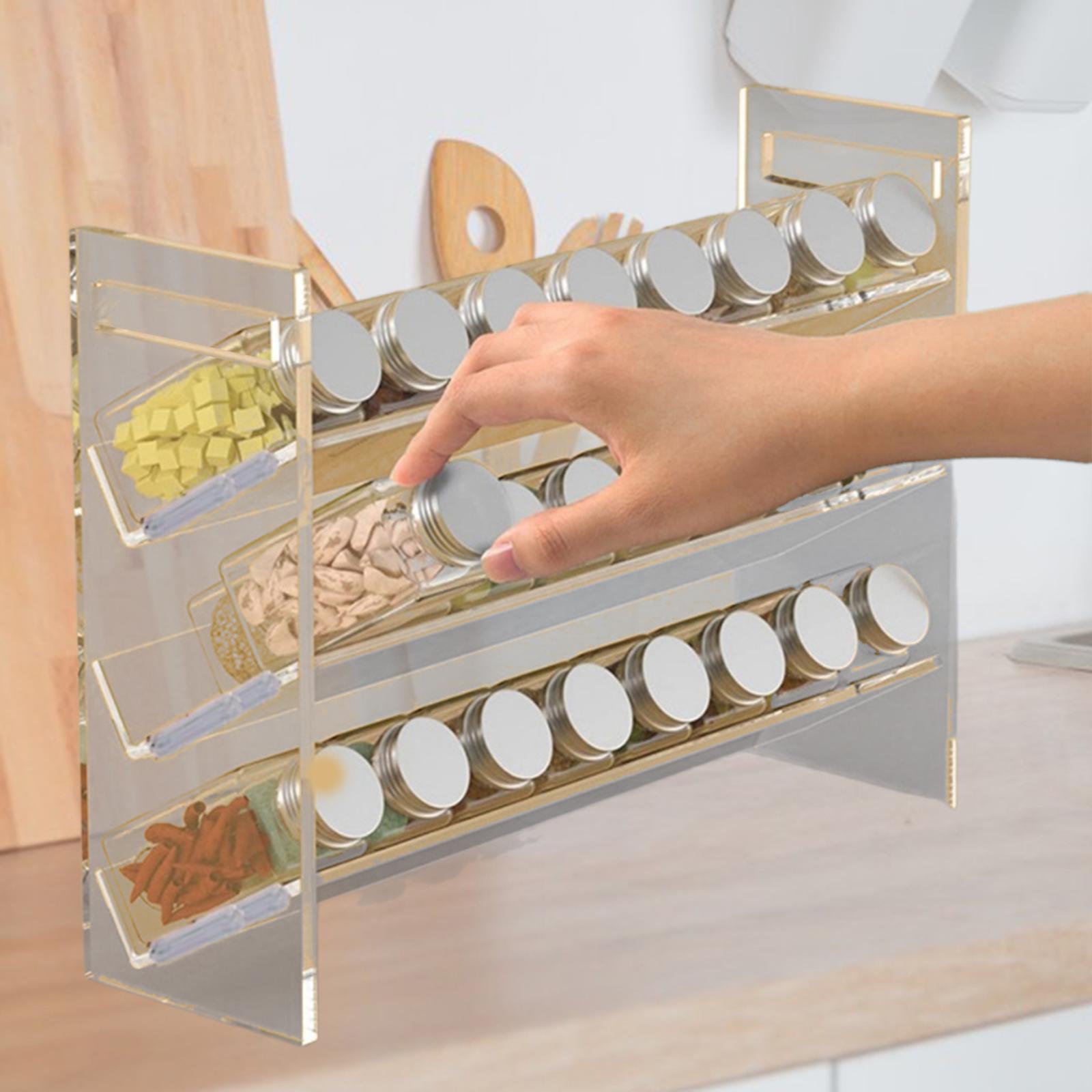 Acrylic Spice Rack Dessert She – Kitchen Baking Pantry recenzja i cena