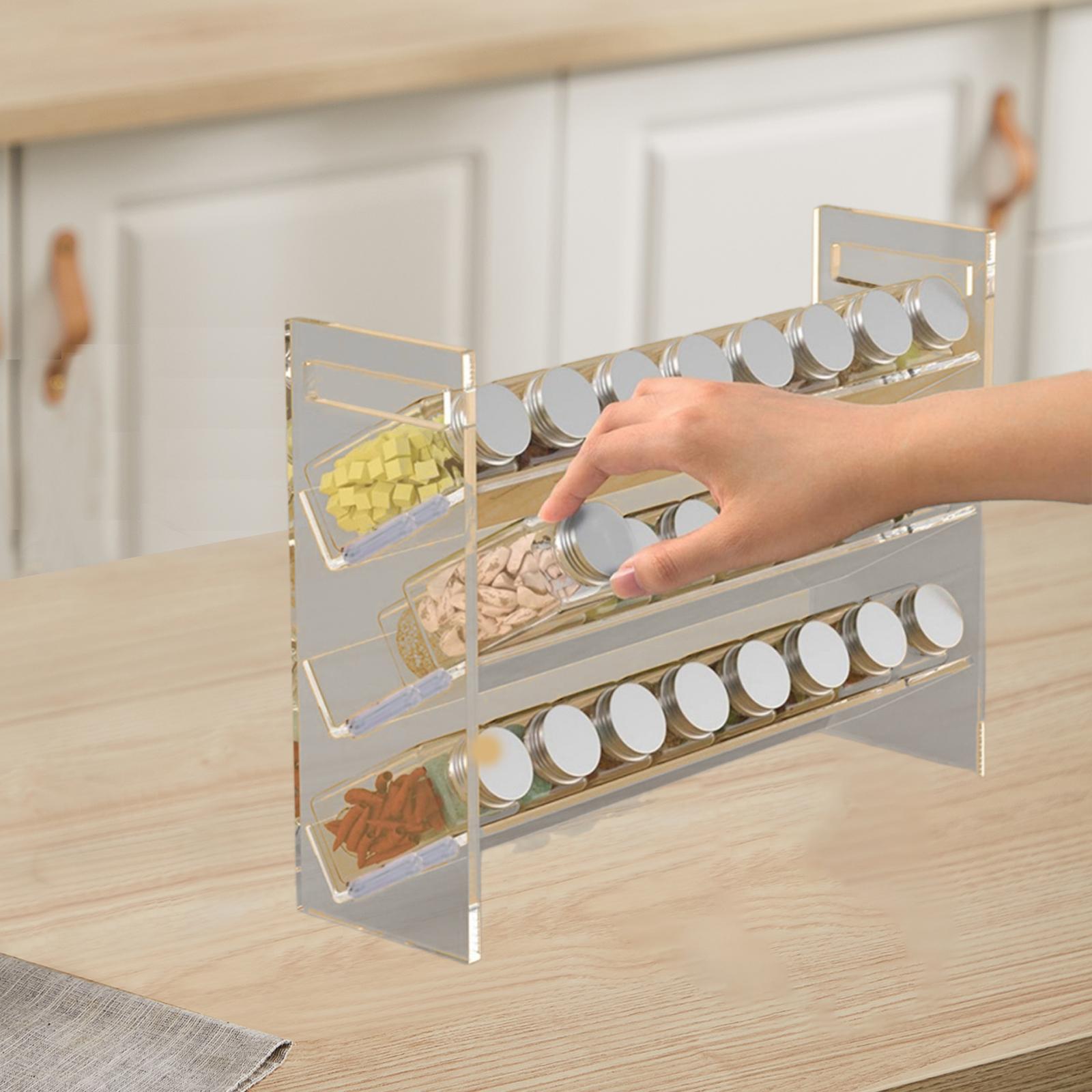 Acrylic Spice Rack Dessert She – Kitchen Baking Pantry recenzja i cena