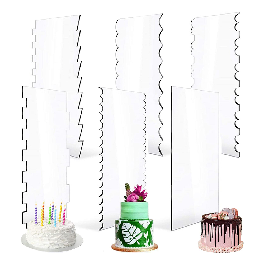4/6 Pcs Acrylic Cake Decoratin – Fondant Smoother Set recenzja i cena